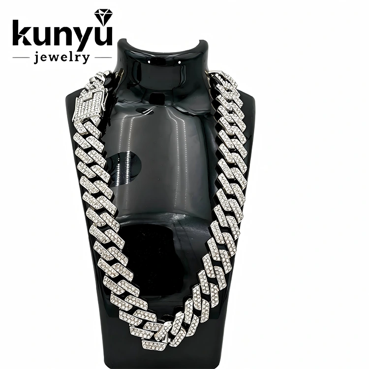Kalung Pautan Cuban Chunky