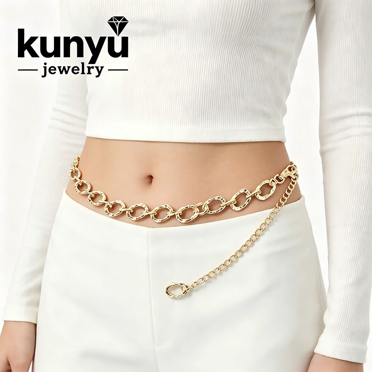 Tali Pinggang Rantai Hip Hop Chunky