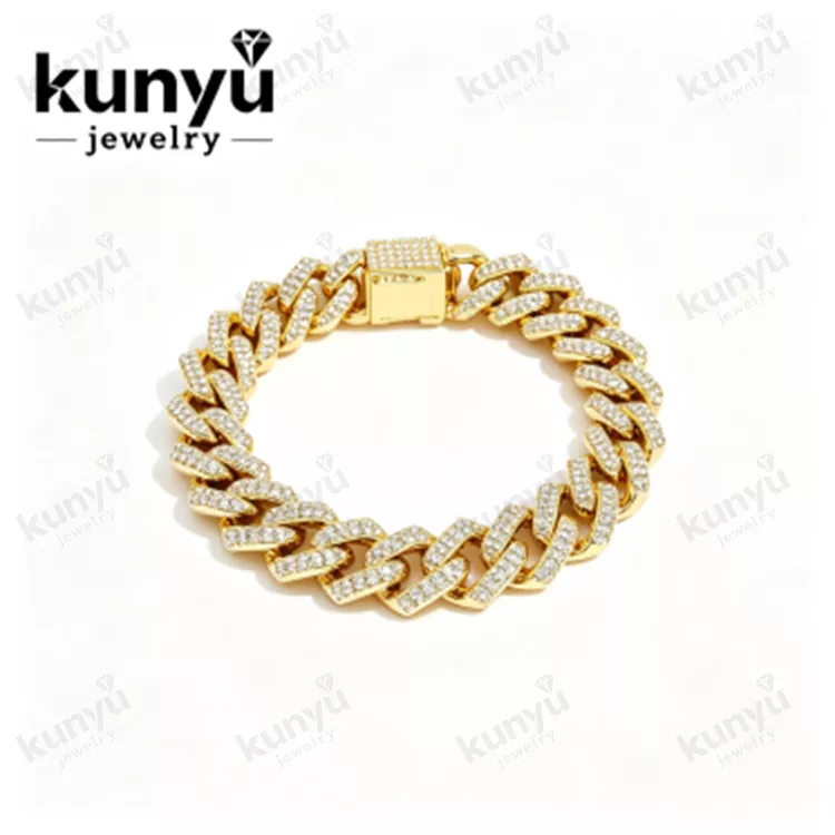 Gelang Hip Hop Pautan Cuba Gelang Hip Hop Pautan Cuba