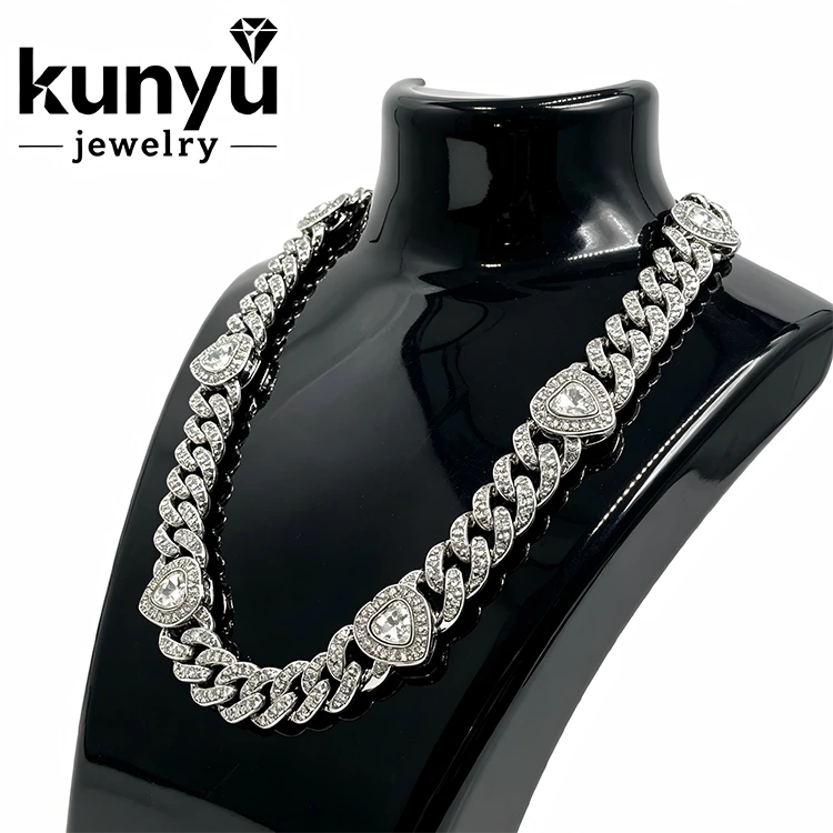 Rantai Kalung Cuban Buatan Tangan