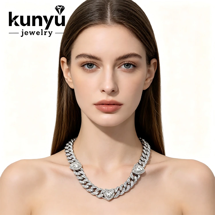 Rantai Kalung Cuban Buatan Tangan