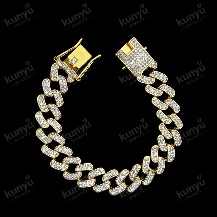Gelang Pautan Rantai Hip Hop