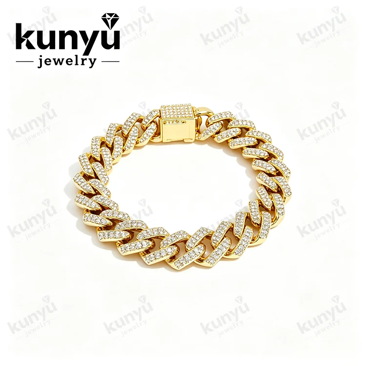 Gelang Pautan Rantai Hip Hop
