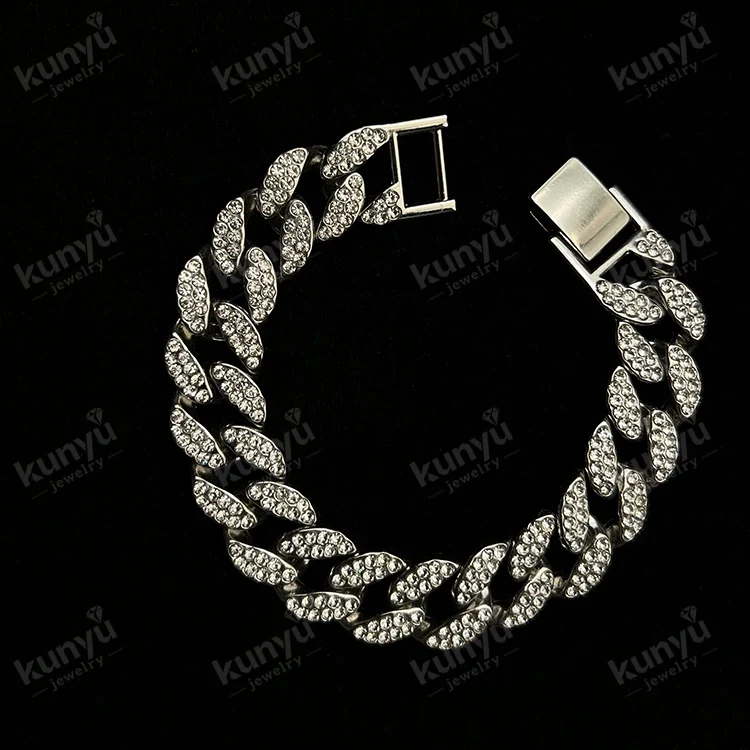 Gelang Pautan Rantai Hip Hop