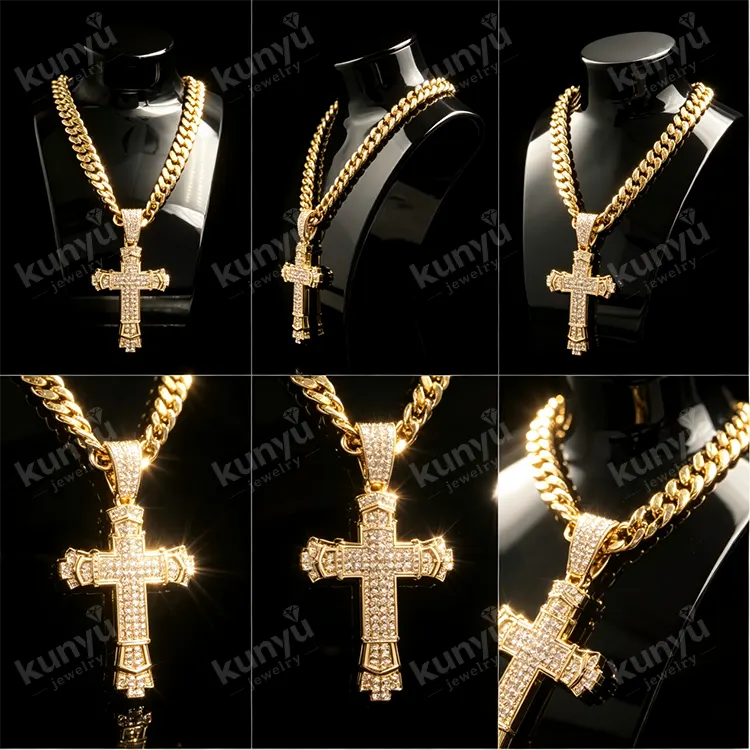 Gold Plated Hip Hop Pendant