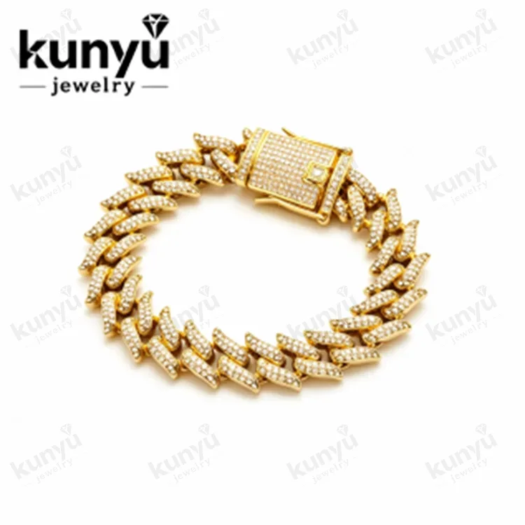 Gelang Rantai Cuba Tebal