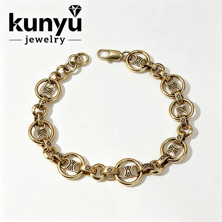 Rantai Cuban Buatan Tangan Vintaj